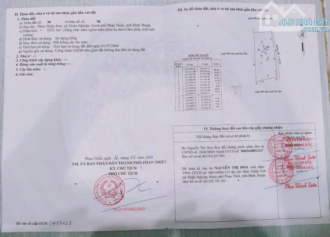 BÁN GẤP LÔ ĐẤT 5000M2 NGAY CỔNG SÂN BAY PHAN THIẾT