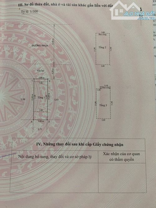 Bán căn shophouse 3 tầng hoàn thiện thô VISIP Thủy Nguyên
