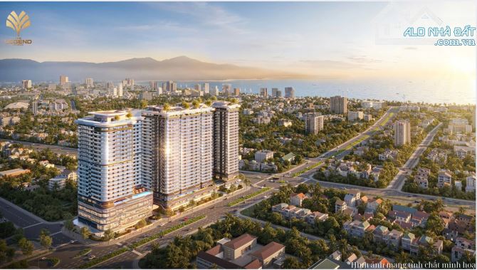 Duy nhất căn 1pn giá rẻ nhất giỏ hàng The Legend Đà Nẵng, chiết khấu lên đến 16%