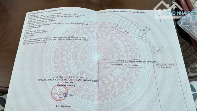 78,5M Đông Sơn, đường ô tô 4m, gần QL6, Chỉ 1,85 tỉ