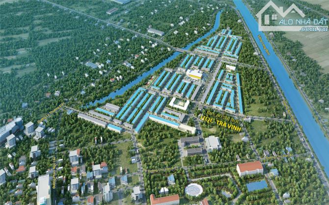 Bán biệt thự HQC Trà Vinh, nhận nhà chỉ từ 299tr với nhiều tiện ít và ưu đãi