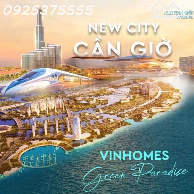 Vinhomes Cần Giờ đại đô thị 2870hecta lớn nhất Việt Nam. Nhận đạt chỗ và giữ giá tốt ngay