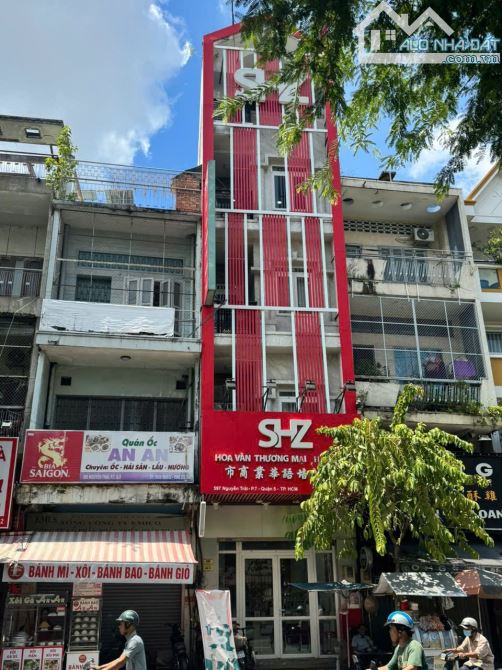 Bán Nhà Mặt Tiền Nguyễn Trãi Quận 5 (4,1x25m) 5 Tầng- HĐT: 100tr/tháng - Giá 33 tỷ
