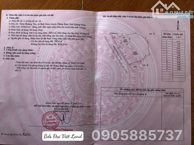 Chào bán lô weu biển diện tích lớn giá dân chưa qua đầu tư 1lô duy nhất