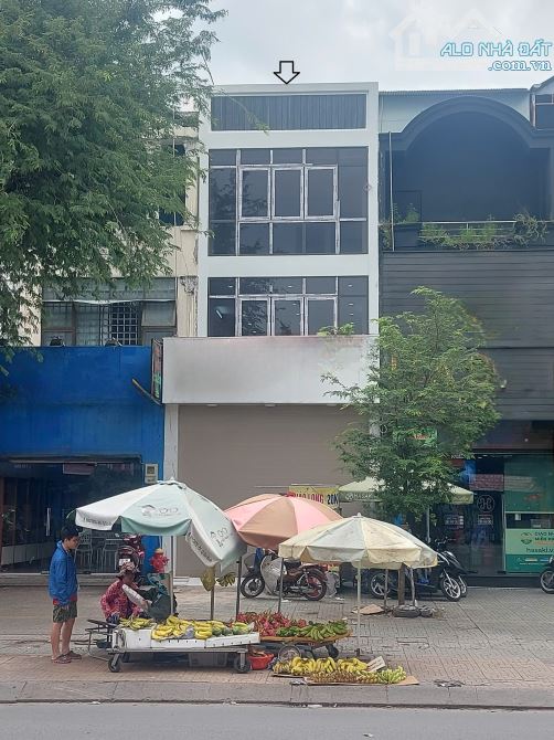 Mặt tiền Cách Mạng Tháng 8, P.6, Q.Tân Bình, 4.5m*21m, trệt 3 lầu, 55tr/th