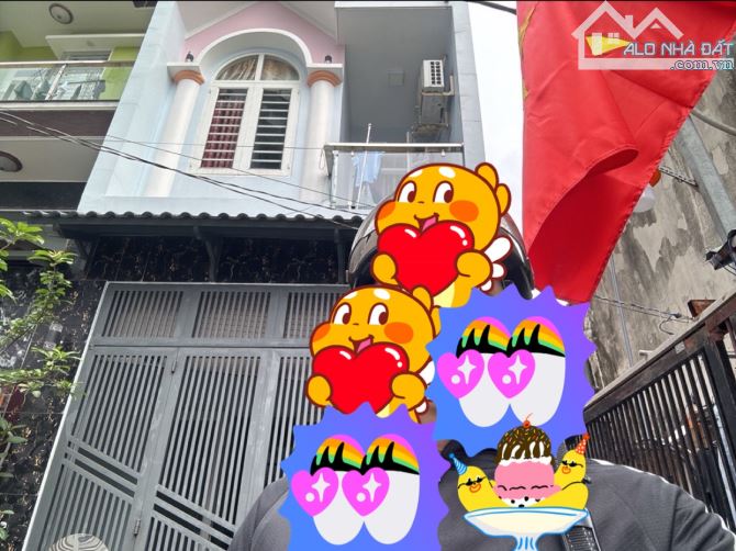 HẺM XE HƠI THÔNG - 2TẦNG BTCT - NGUYỄN TƯ GIẢN P12 GÒ VẤP - SÁT BÊN MẶT TIỀN - 6TỶ