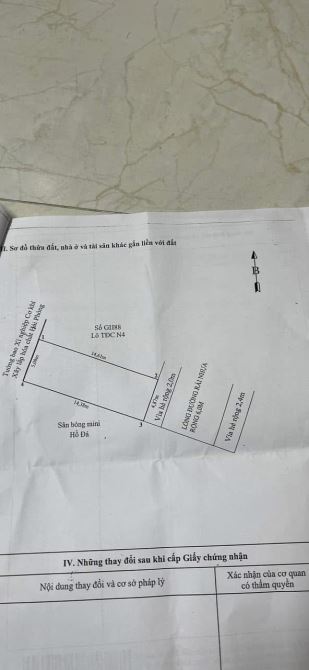 BÁN 10 LÔ ĐẤT KHU PHÂN LÔ HỒ ĐÁ- HỒNG BÀNG GIÁ CHỈ TỪ 3,x tỷ