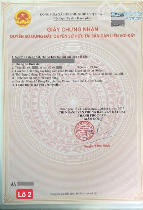 3,1Tỷ/Lô TL🔥Bán 3 lô đất Ngang 6m, gần Chợ Dĩ An 1, P.Tân Đông Hiệp, Tp.Dĩ An - 10