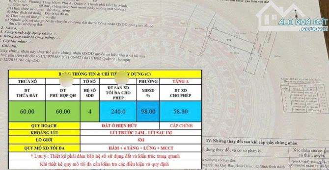 🌟 BÁN ĐẤT FULL THỔ CƯ –60M2-HẺM 6M- KHU VỰC VIP Q9 📍 P. Tăng Nhơn Phú, TP. Thủ Đức - 1