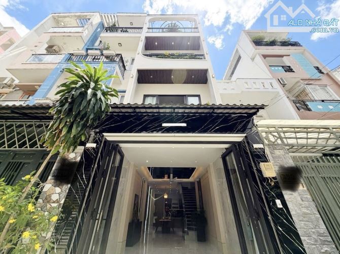 BÁN NHÀ MỚI 5 TẦNG HẺM Ô TÔ GÒ VẤP - 1