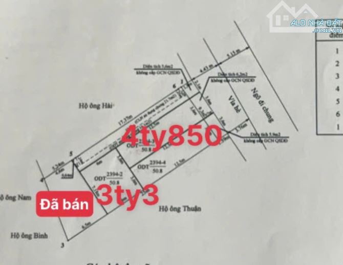 🍇 Chính chủ gửi bán 2 căn nhà mặt đường rộng 6m tại Bùi thị Từ Nhiên- Đông hải 1- Hải An - 1