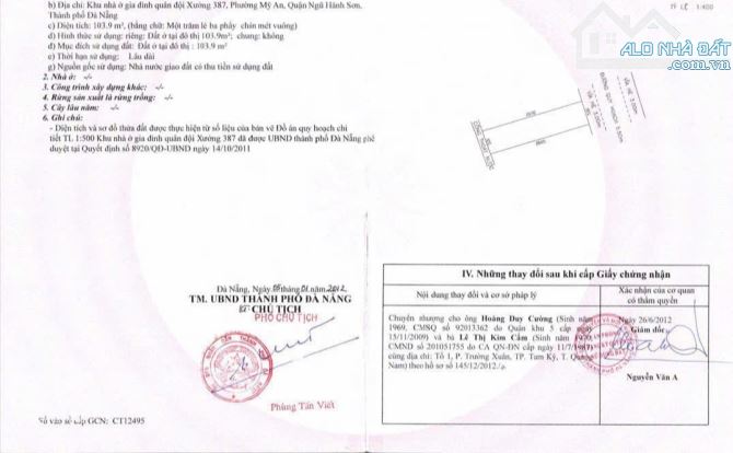 BÁN LÔ ĐẤT MẶT TIỀN PHAN TÔN, KHU AN THƯỢNG ĐÀ NẴNG - 1