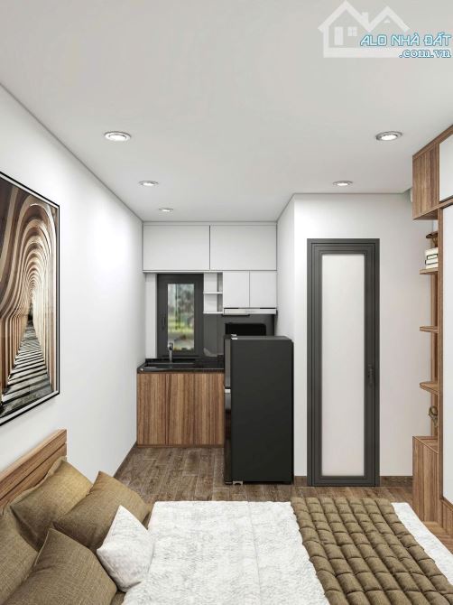 BÁN CCMN TRẦN CUNG- 55m2-6TẦNG-MT 5.5m-10P KHÉP KÍN FULL ĐỒ-THANG MÁY- GIÁ CHÀO 14.4 TỶ - 1