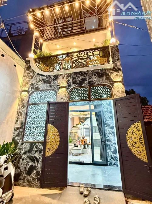NHÀ ĐẸP HẺM XE HƠI – GẦN THỐNG NHẤT, GÒ VẤP 🏡  📐 4x14m, nở hậu 4.2m – DTSD 98.6m² - 1