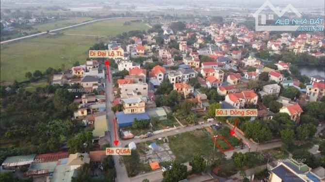 60,1m khu vườn cây đông Sơn đường ô tô tránh - 1
