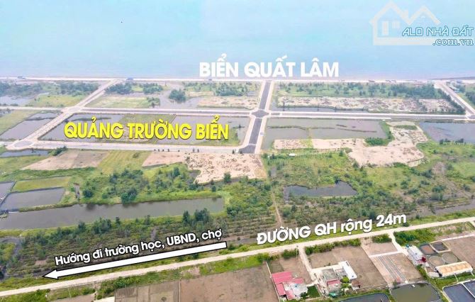 Cơ hội sở hữu đất biển Quất Lâm – 108m², MT 6.2m, full thổ cư, sổ đỏ cất két - 1