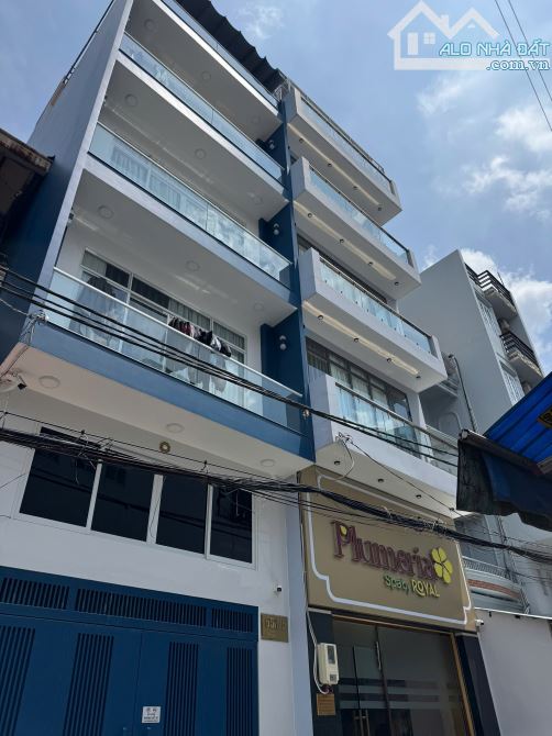 bán gấp nhà hẻm 8m ngay Hoàng Hoa Thám, DT: 6,5X21m--GPXD: hầm 7 tầng--đơn giá chỉ 153 tr/ - 1