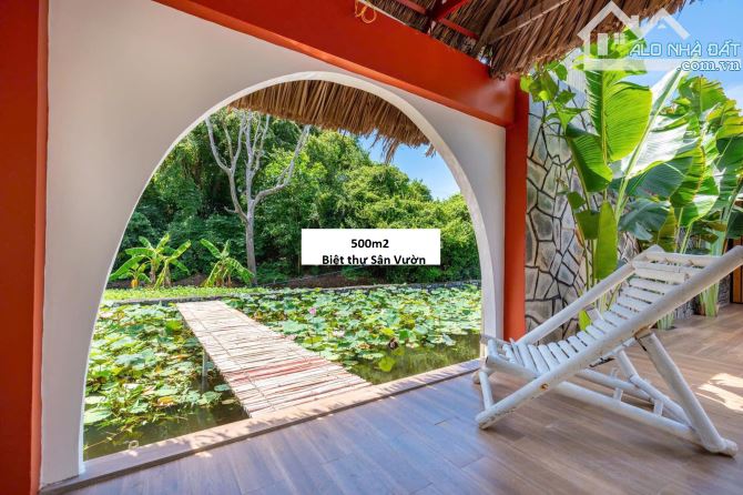 Villa Nghĩ Dưỡng sang Trọng Gần Bãi Tắm Long Cung , Giá bán 18 tỷ DT 500m2 , sân vườn VIP - 1