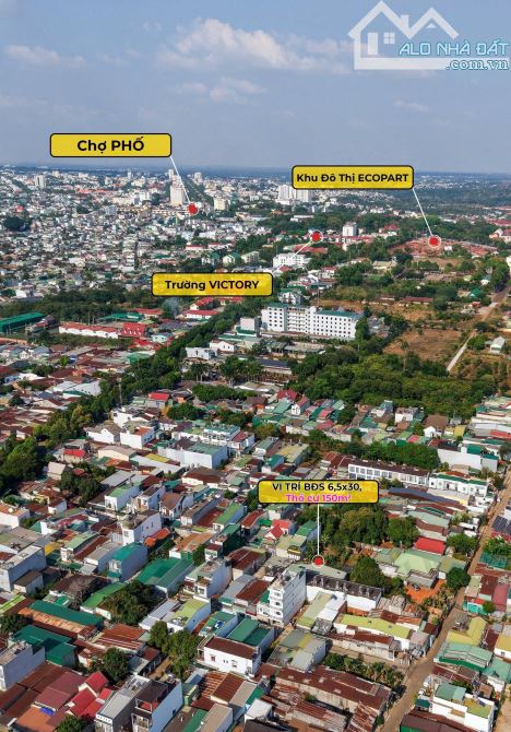BÁN ĐẤT 6.5x30m HẺM 141 YNGONG - TẶNG NHÀ HIỆN CHO THUÊ 6Triệu/Tháng - 1