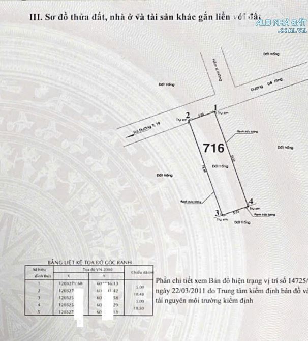 Bán căn nhà đường Thạnh Lộc 41 phường Thạnh Lộc Quận 12 giá 980 triệu - 1