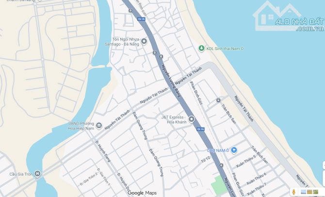 🌊 BÁN ĐẤT MẶT TIỀN NGUYỄN TẤT THÀNH_ GẦN KHU DU LỊCH NAM Ô_ GIÁ 5 TỶ - 1