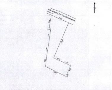Bán đất kiệt đường Phó Đức Chính, Mân Thái, Sơn Trà, DT 223m2, gần biển, giá 8ty850 tl - 1