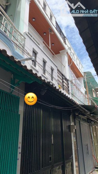 nhà mới ở ngay, 32m2, 2 tầng, sát hẻm XH, Huỳnh Văn Nghệ, F.12, Gò Vấp - 1