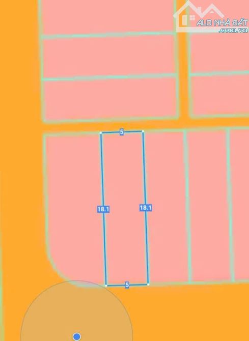 CẶP ĐẤT ĐÔNG KINH NGHĨA THỤC lô góc 2 MẶT TIỀN trên trục THÔNG THẲNG ra BIỂN: 11,7 x18,1m - 1