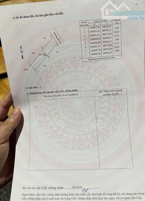 Bán lô đất đường xe hơi Kênh Đông, Phước Minh, Dương Minh Châu, Tây Ninh - 2