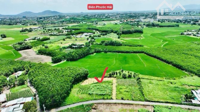 ĐẤT VƯỜN SIÊU RẺ -  XÃ ĐẤT ĐỎ - TP HCM; Ngay quốc lộ 55 vô 1km 🌈DT 845m2 - sẵn 80m thổ cư - 2