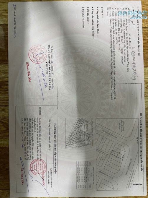 Đất Bà Rịa- Mặt Tiền Đường Nguyễn Lân DT: 5,4x18 (95m2 thổ cư toàn bộ) Đường nhựa rộng, vỉ - 2