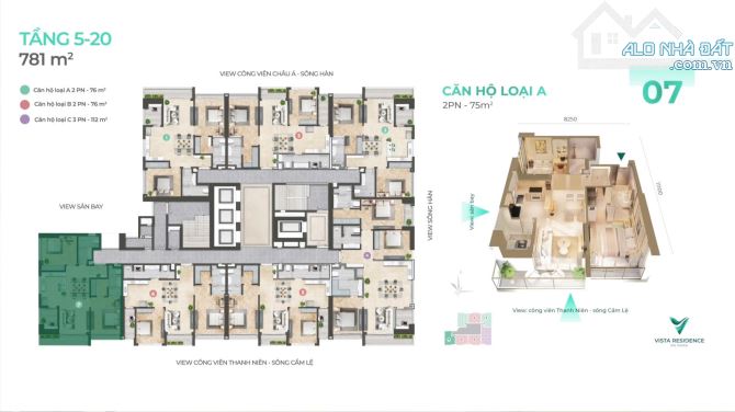 CHỈ VỚI 1,5 TỶ SỞ HỮU CĂN HỘ CAO CẤP NGAY TRUNG TÂM ĐÀ NẴNG DOWNTOWN - 2