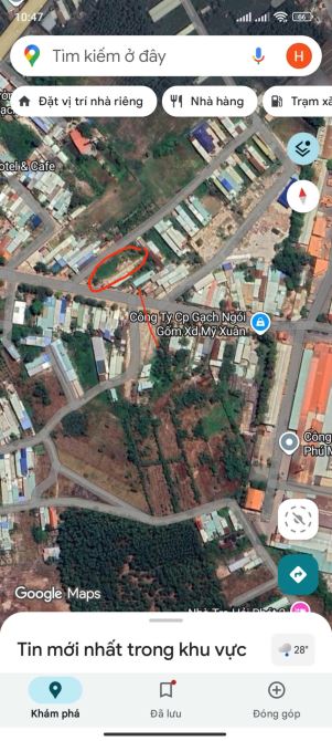 CHÍNH CHỦ CẦN BÁN LÔ ĐẤT VỊ TRÍ ĐẸP - PHƯỜNG MỸ XUÂN, TP PHÚ MỸ - 2