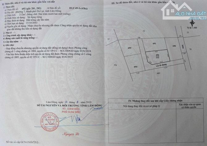 🌿 CẦN BÁN  LÔ ĐẤT XÂY BIỆT THỰ – NGOẠI Ô ĐÀ LẠT 🌿 MĂN LIN  PHƯỜNG 7 - 2