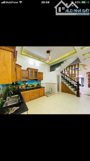 Nhà 4 tầng, 52m2, hxh thông, Đ. Lô Tư, gần chợ Gò Xoài, cách mặt tiền 30m - 2