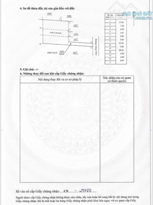 BÁN LÔ ĐẤT RỘNG 600M2 HẺM 07 VÀNH ĐAI THÔNG QUA 434 Y MOAN, GIÁ 3.999 TỶ - 2