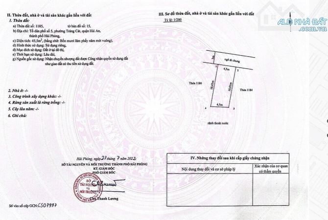 🔔🔔 Cần bán lô đất ngõ Cát Khê, Tràng Cát 45,5m2 giá chỉ 1.42 tỷ - 2