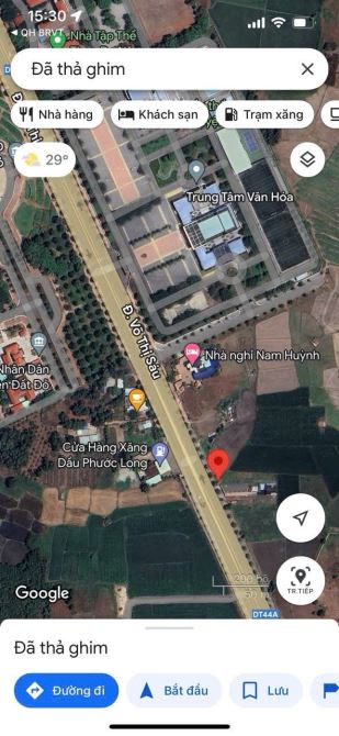 MẶT TIỀN TỈNH LỘ 44A -THỊ TRẤN ĐẤT ĐỎ-  VỀ BIỂN PHƯỚC HẢI  🌈DT 467.5m2 - 3
