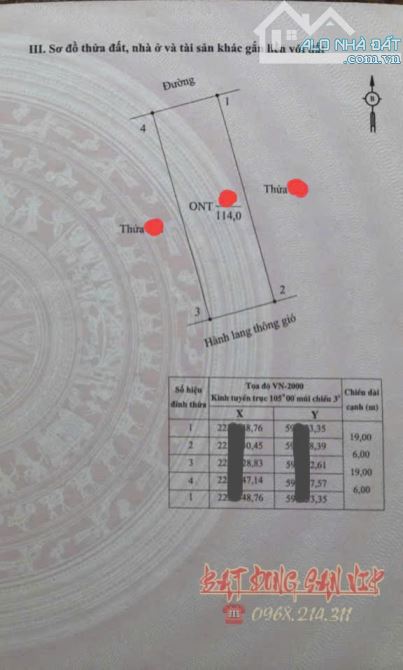 BÁN ĐẤT NINH TIẾN 2 DT 114M2/ MT 6M  P HOA LƯ MỚI - 3