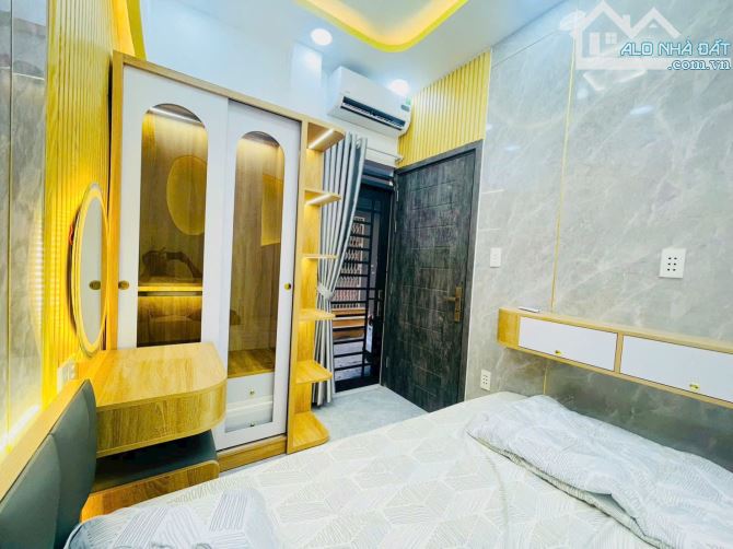 Hẻm Xe Tải PV.Trị _ Full Nội Thất_ 3 Tầng ST_ 4 Phòng Lung Linh_ Chỉ 7.65 Tỷ - 3