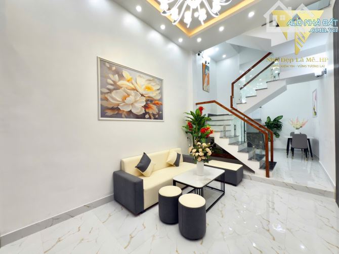 Bám nhà 3 tầng xây mới ngõ 240 Tô Hiệu, Lê Chân.  Giá 2,69 tỷ ngõ nông ít ngoặt - 3