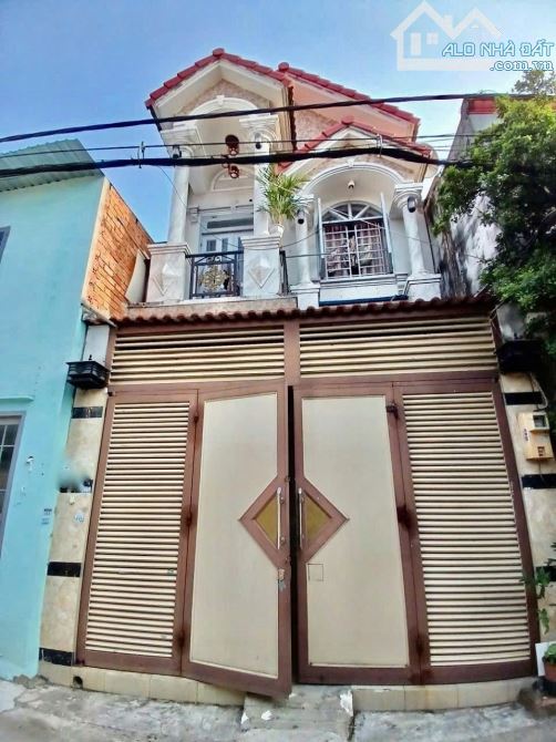 BÁN NHÀ NGUYỄN THỊ KIỂU Q12 - 2 TẦNG 56M2 ( 4.5M X 12M) - 3.24 TỶ - HẺM 5M THÔNG - 4