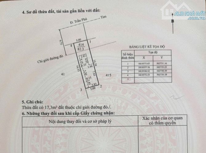ĐẤT MẶT TIỀN KINH DOANH ĐƯỜNG TRẦN PHÚ- HÀNG HIẾM - 4