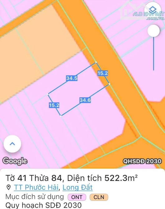👉CÒN 1 LÔ 522M2(15X35M) TT PHƯỚC HẢI - BRVT.ĐI BIỂN 5 PHÚT VIEW NÚI - 4