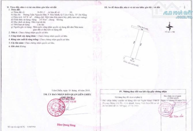 📌📌Làm việc trực tiếp!!! Bán nhà biệt thự mặt tiền đường Trần Nguyên Đán 🌺 - 4