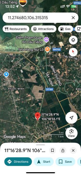 Bán lô đất đường xe hơi Kênh Đông, Phước Minh, Dương Minh Châu, Tây Ninh - 5