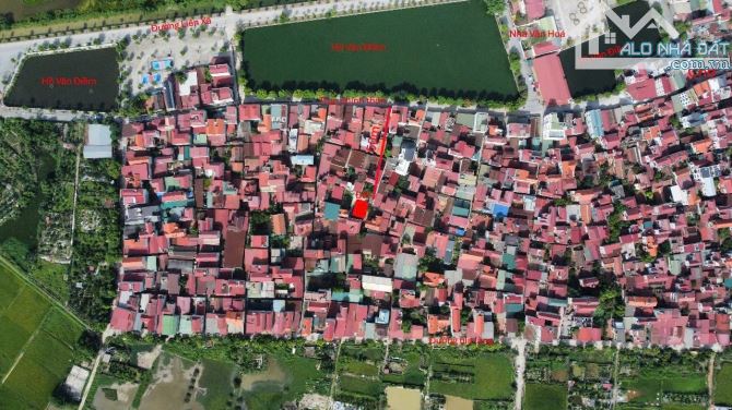 Bán đất Vân Hà vuông đẹp, lô góc, gần cụm CN, 40m2, MT 4.5m, chào 2.5 tỷ, đầu tư - xây ở - 5