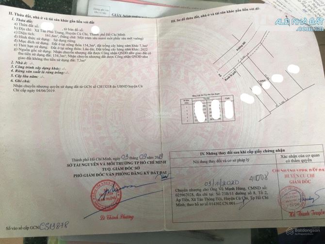 Bán gấp căn nhà Đ.Láng Cát Giồng Sao, củ chi 161m2 SHR. Giá 1tỷ150Tr - 5