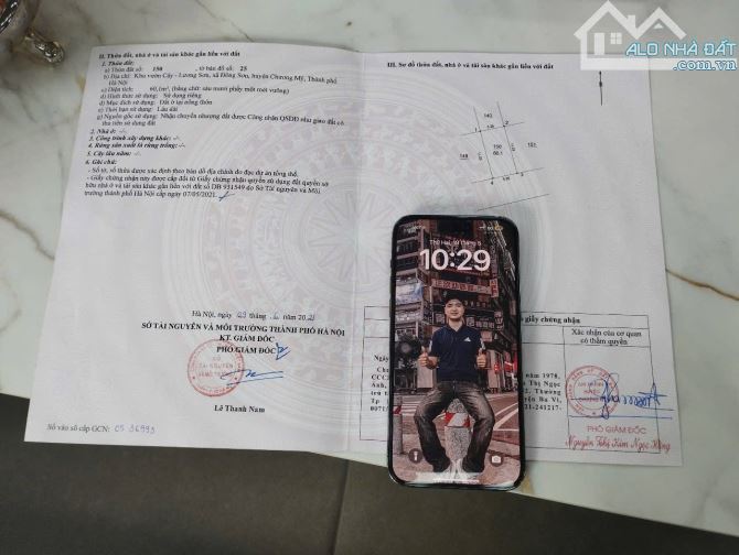 60,1m khu vườn cây đông Sơn đường ô tô tránh - 5