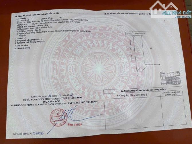🔥🔥🔥 Chủ gởi bán  đất Phước Đồng diện tích 96,7m2 với giá 980 Triệu . P . Nam Nha Trang - 5